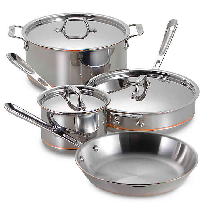 Made In Cookware - Non Stick 3 Piece Frying Pan Set (Includes 8,10,12) -  5 Ply Stainless Clad - Professional Cookware Italy - Induction Compatible
