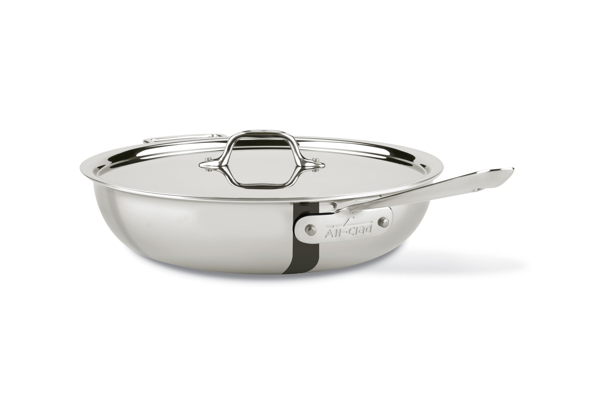 All-Clad D3 Stainless Steel Fry Pan & Lid | 12