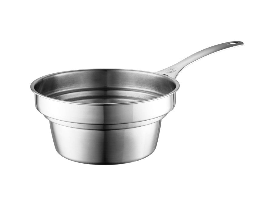 Le Creuset Stainless Steel Nonstick Saucepan with Lid, 3.5 Qt.