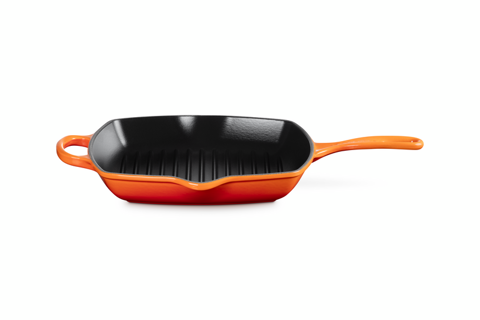 Le Creuset - 10.25 in. Signature Square Skillet Grill