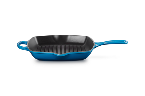 Le Creuset - 10.25 in. Signature Square Skillet Grill