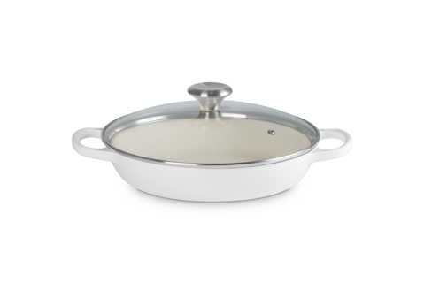 Le Creuset - Signature Round Braiser with Glass Lid