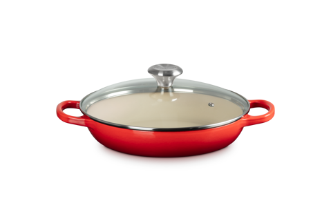 Le Creuset - Signature Round Braiser with Glass Lid