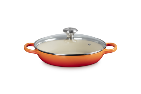 Le Creuset - Signature Round Braiser with Glass Lid