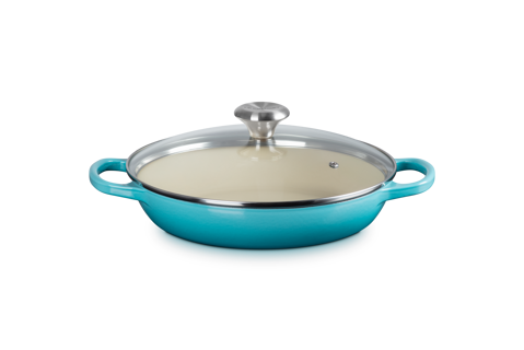 Le Creuset - Signature Round Braiser with Glass Lid