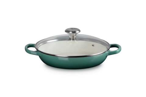 Le Creuset - Signature Round Braiser with Glass Lid