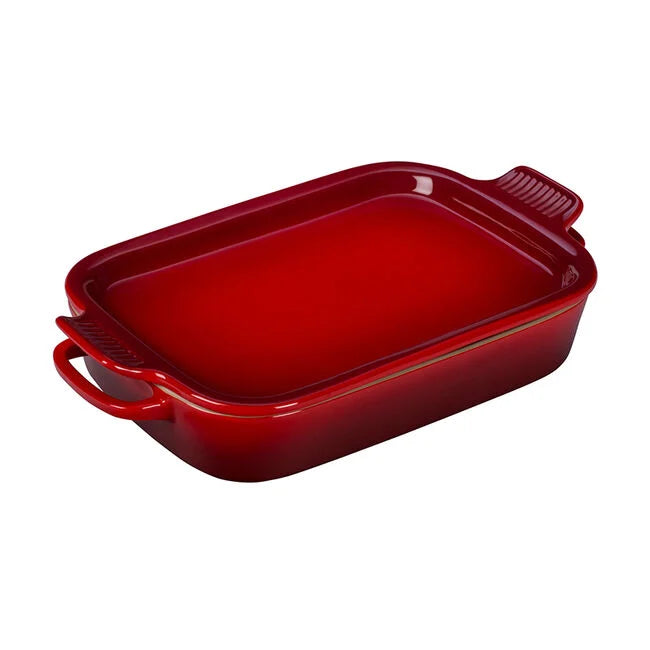 Le Creuset - Rectangular Dish with Platter Lid 3 Qt - Cerise