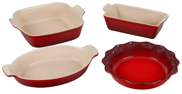 Le Creuset - Heritage 4-Piece Bakeware Essentials Set