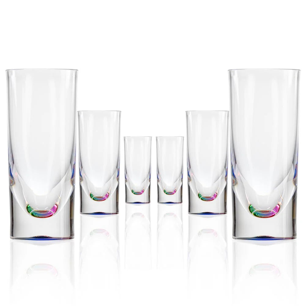 Merritt - Rainbow Teardrop Tumbler, 12 oz.