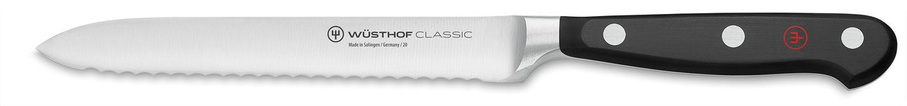 Wusthof Classic - Serrated Utility Knife ( 14cm/ 5")