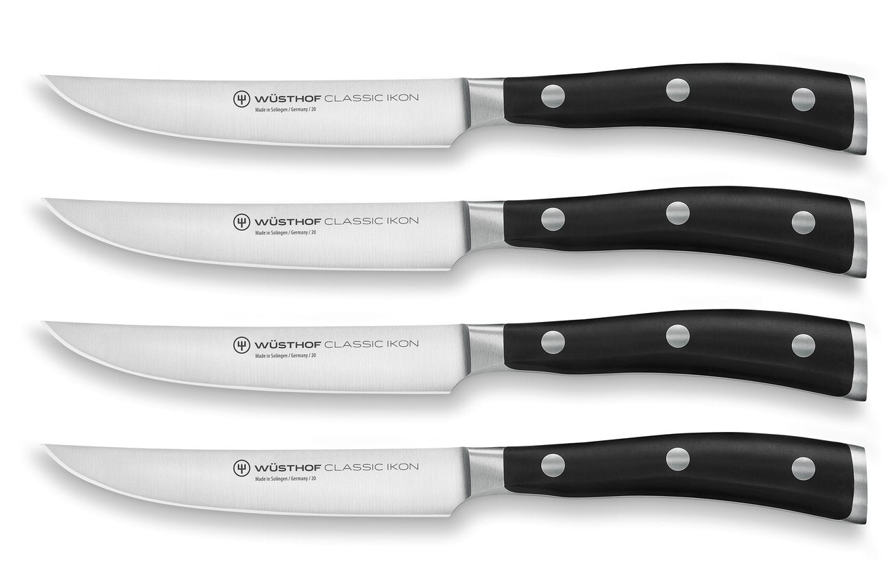 Wusthof Classic Ikon - 4 Piece Steak Knife Set