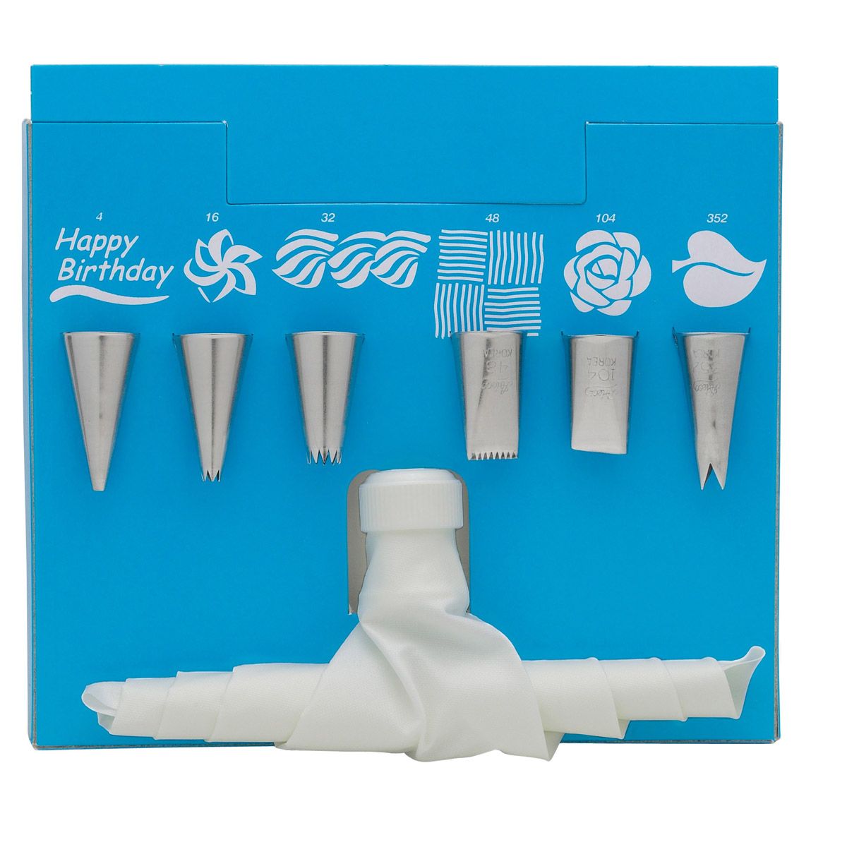 Harold - Ateco Assorted Pastry Tubes, Set of 6