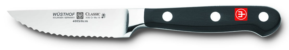 Wusthof Classic - SERRATED PARING KNIFE 3"