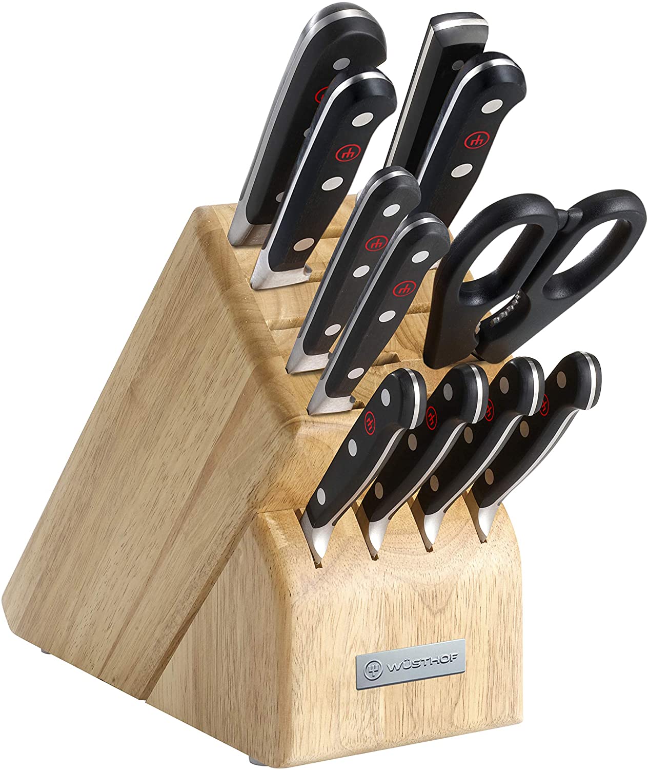 Wusthof Classic - Cutlery Set with Storage Block, 12 Piece