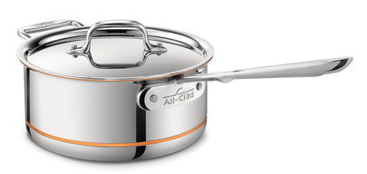 All-Clad D3 Stainless Steel SauteusePan - 3 QT Saute Pan With Lid